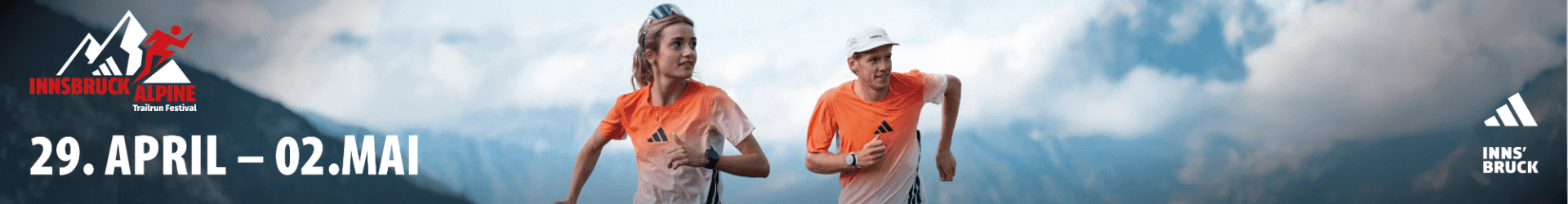 adidas Innsbruck Alpine Trailrun Festival banner ambilight